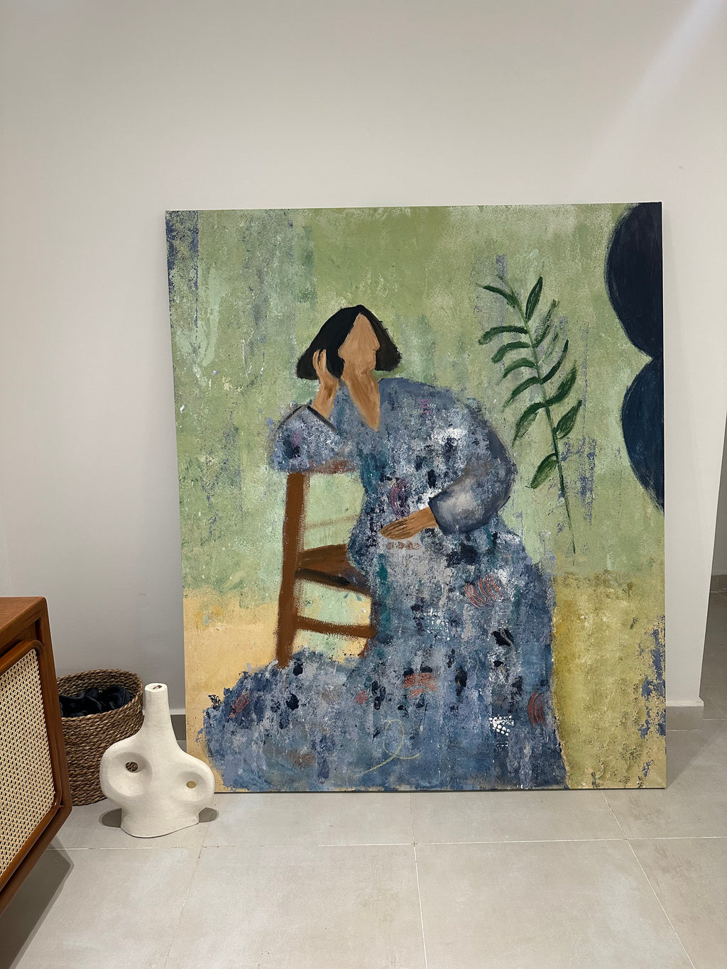 The palm painting