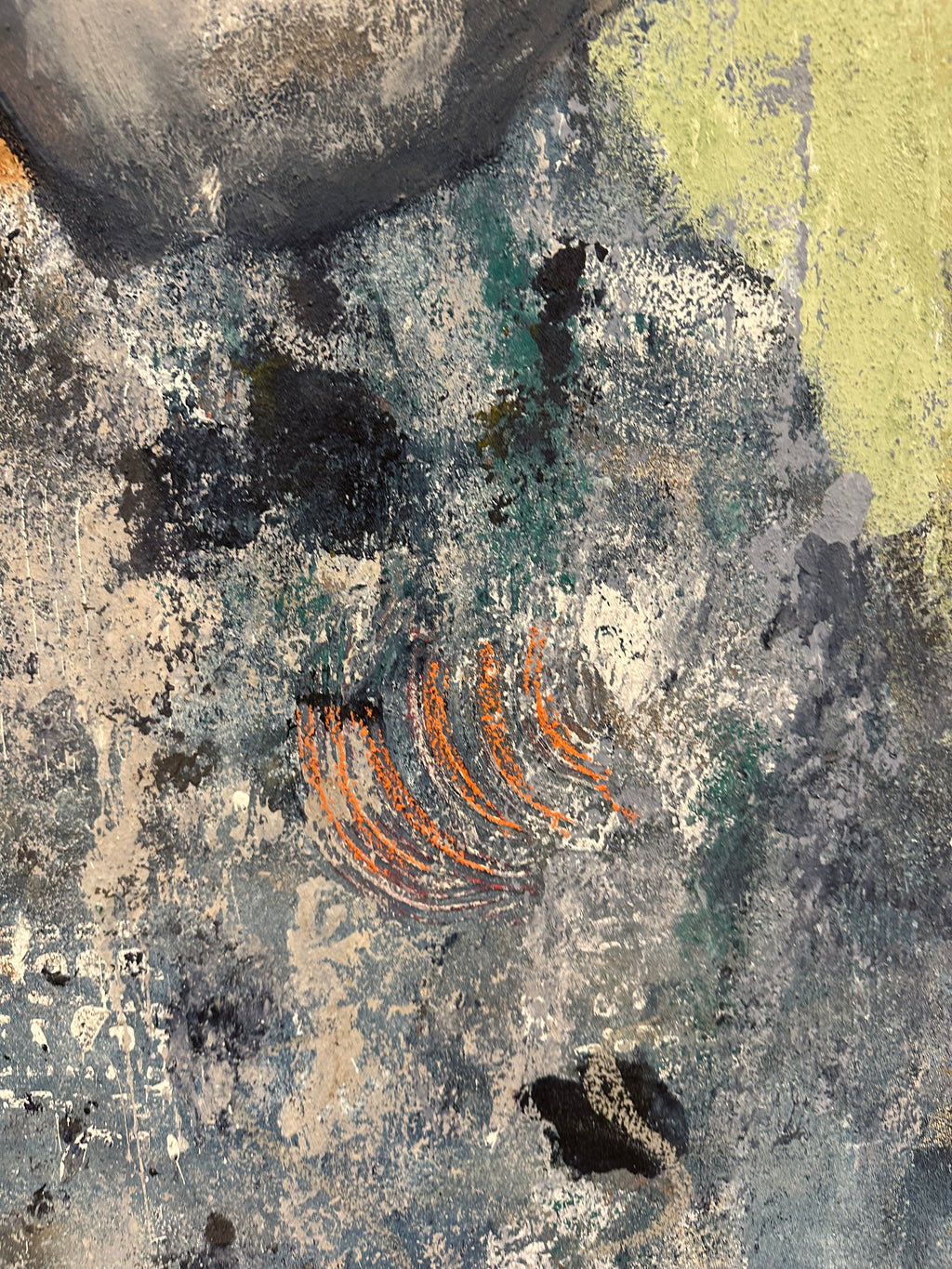 The palm painting