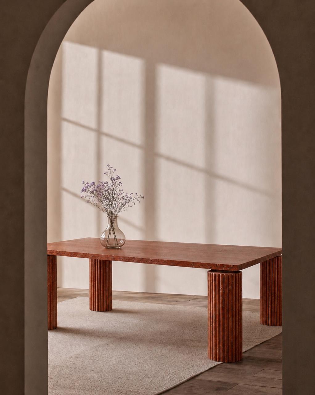 Flutes Dining Table